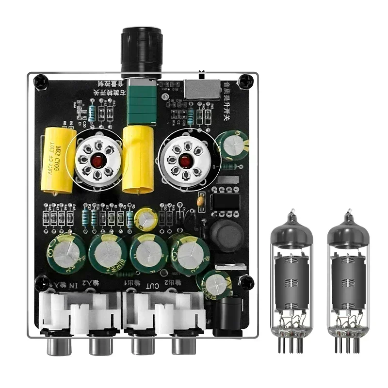 Home Cinema Theater - Preamplificador de Tubos 6K4 Mejorado, Amplificadores