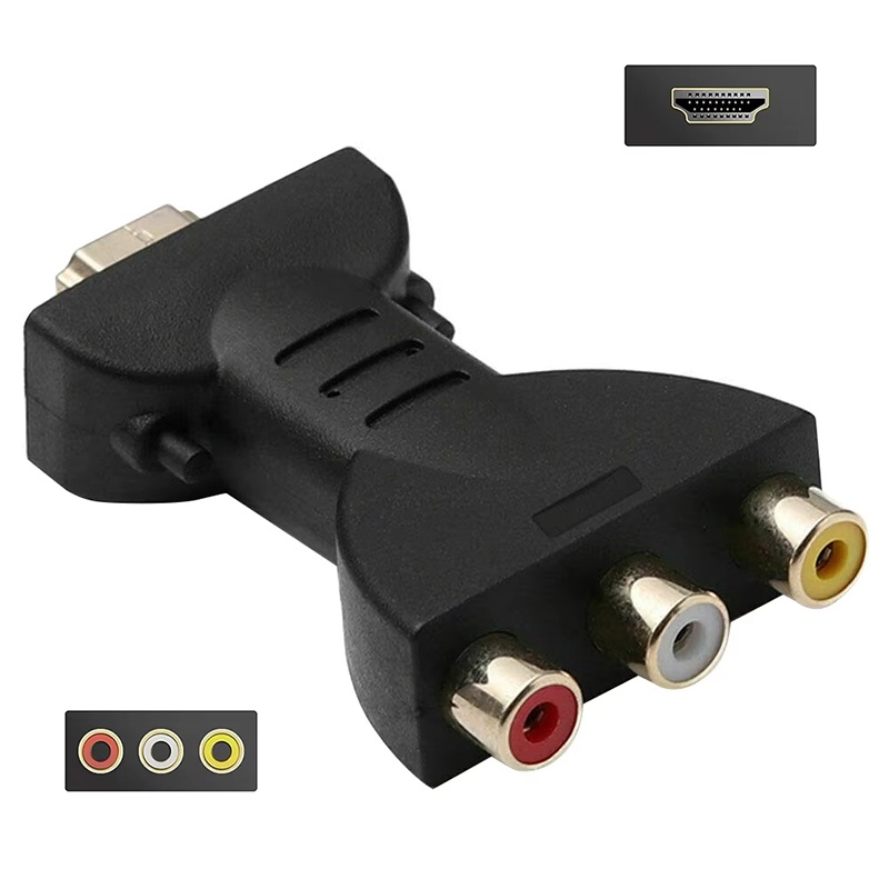 Home Cinema Hd - Adaptador compuesto AV a HDTV, conector