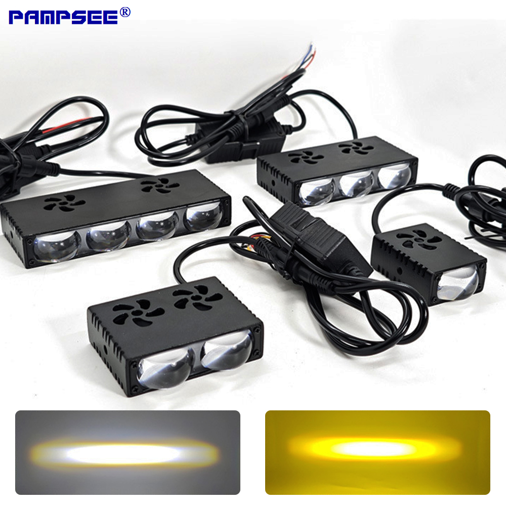 Home Cinema Projector - Faro LED de rejilla para coche,