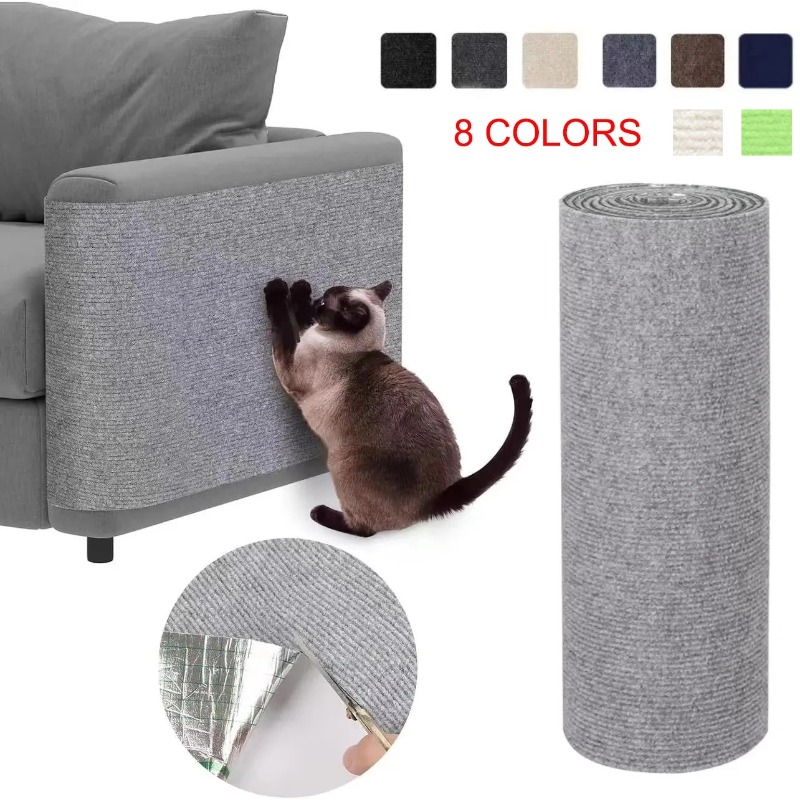 Recliner Sofa Cover - Alfombra autoadhesiva para rascar gatos, alfombra