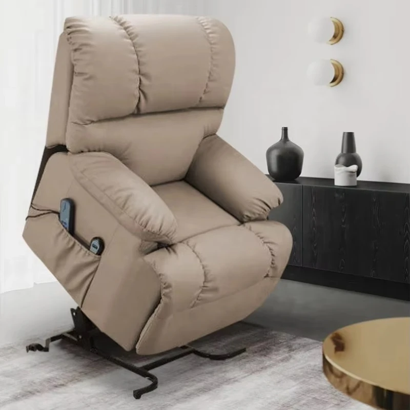 Home Cinema Theater - Sillón reclinable eléctrico moderno con estructura