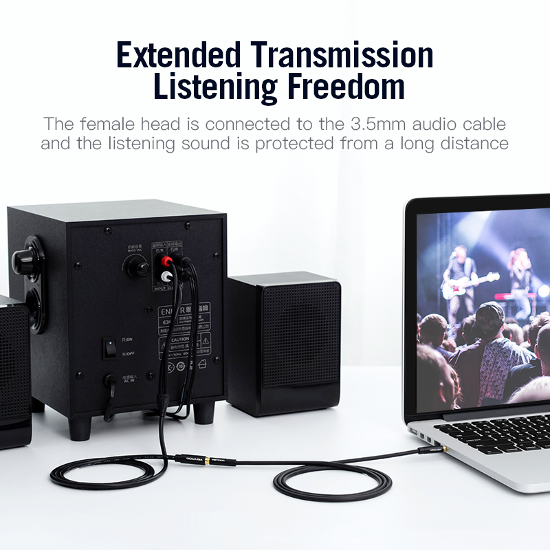 Cable adaptador de audio Venti - Home Cinema Tv reseña y precio