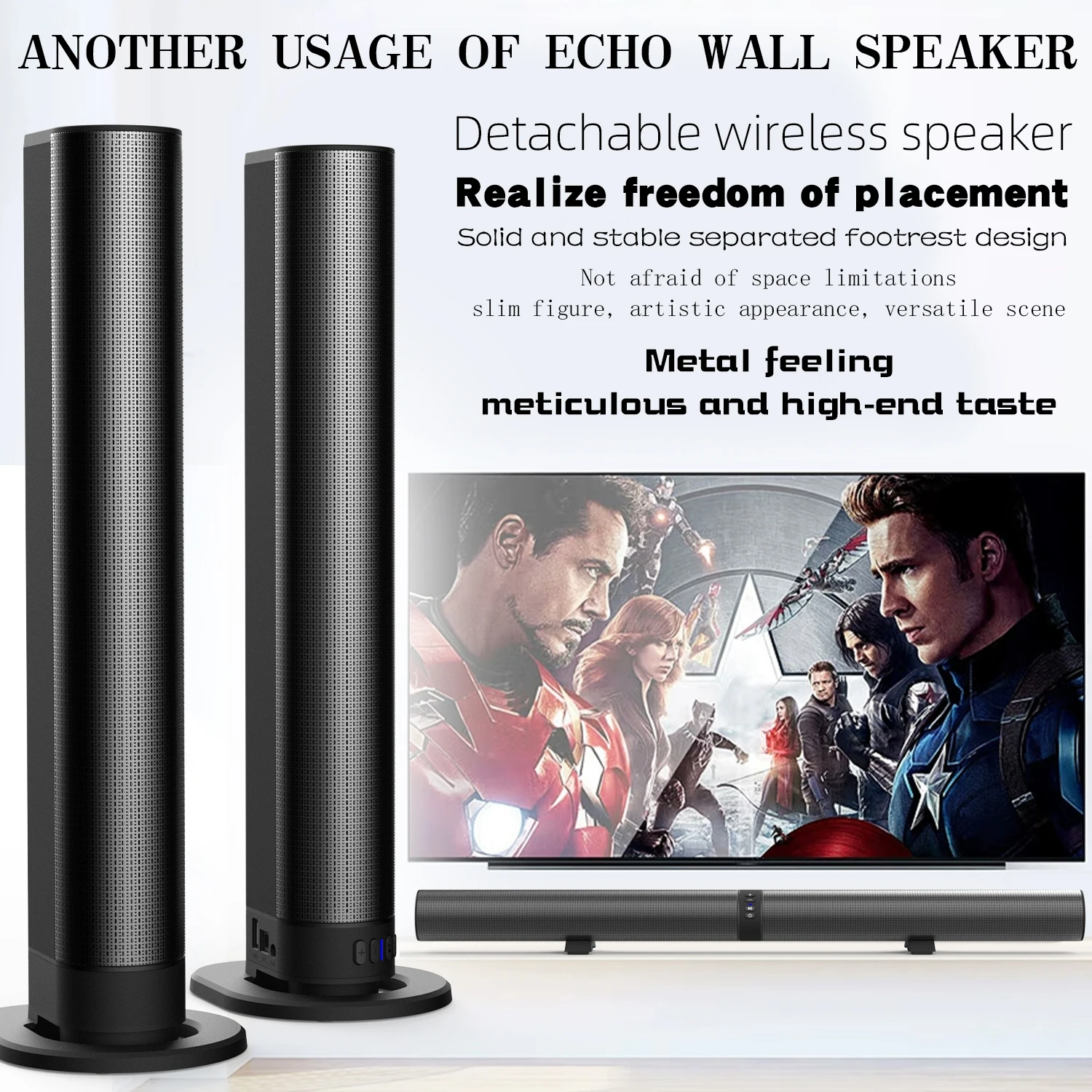 Barra de sonido FM, altavoces  - Home Cinema Of Soundbar reseña y precio