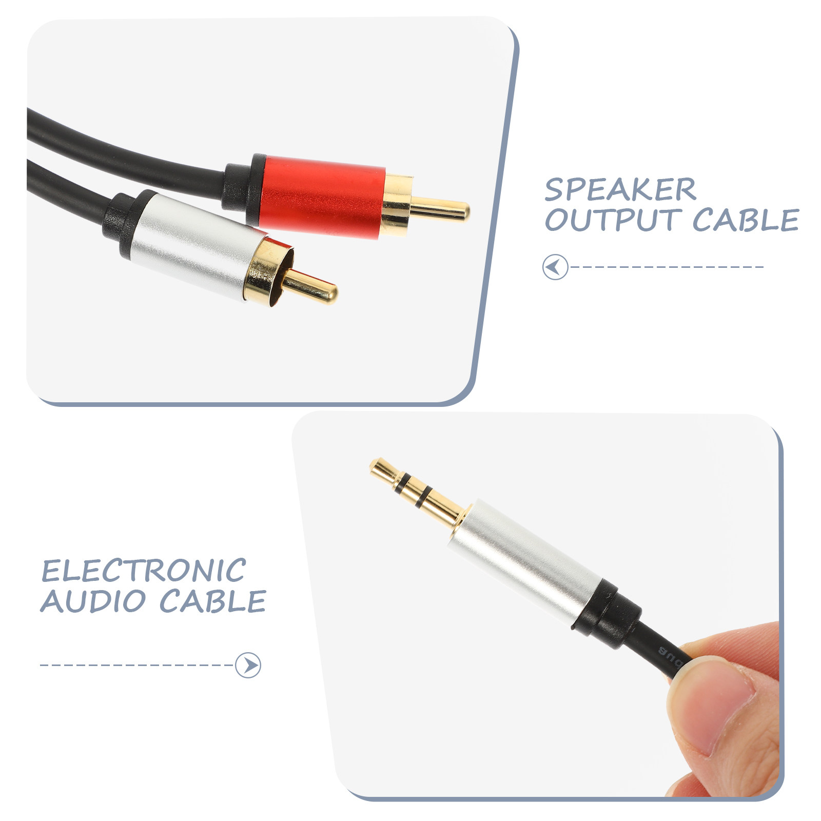2 Cables de Audio a Conector A - Home Cinema Of Soundbar reseña y precio