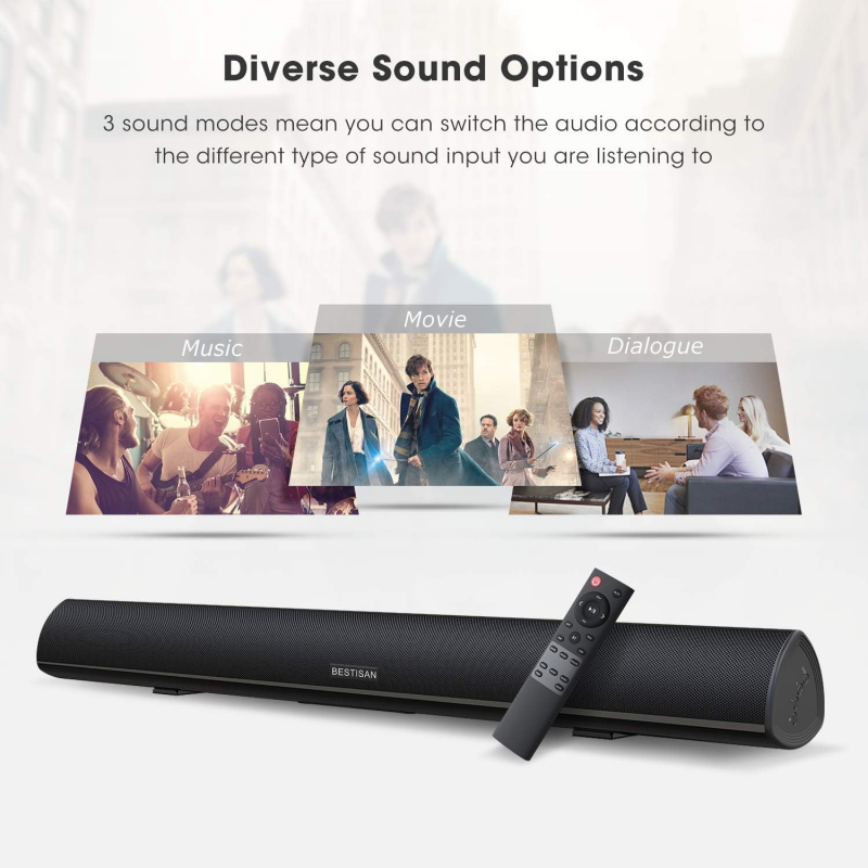 Potente barra de sonido para T - Home Cinema Of Soundbar reseña y precio