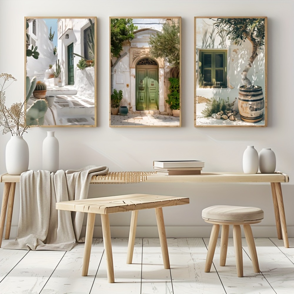 Juego de 3 Cuadros en Lienzo s - Home Cinema Wall Art reseña y precio