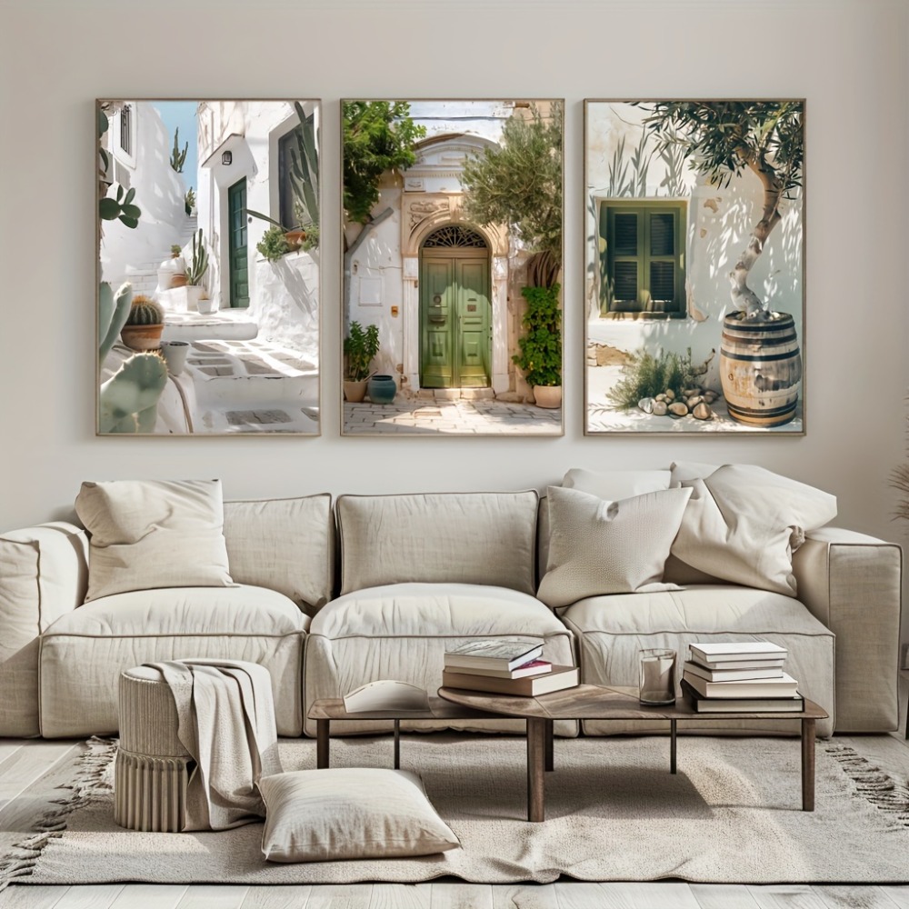 Juego de 3 Cuadros en Lienzo s - Home Cinema Wall Art reseña y precio