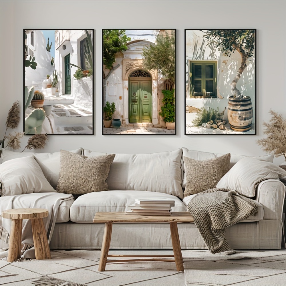 Juego de 3 Cuadros en Lienzo s - Home Cinema Wall Art reseña y precio