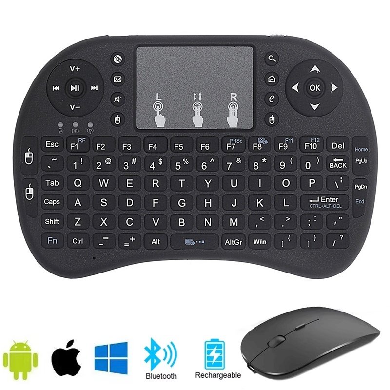Mini teclado Bluetooth en ingl - Home Cinema Projector reseña y precio