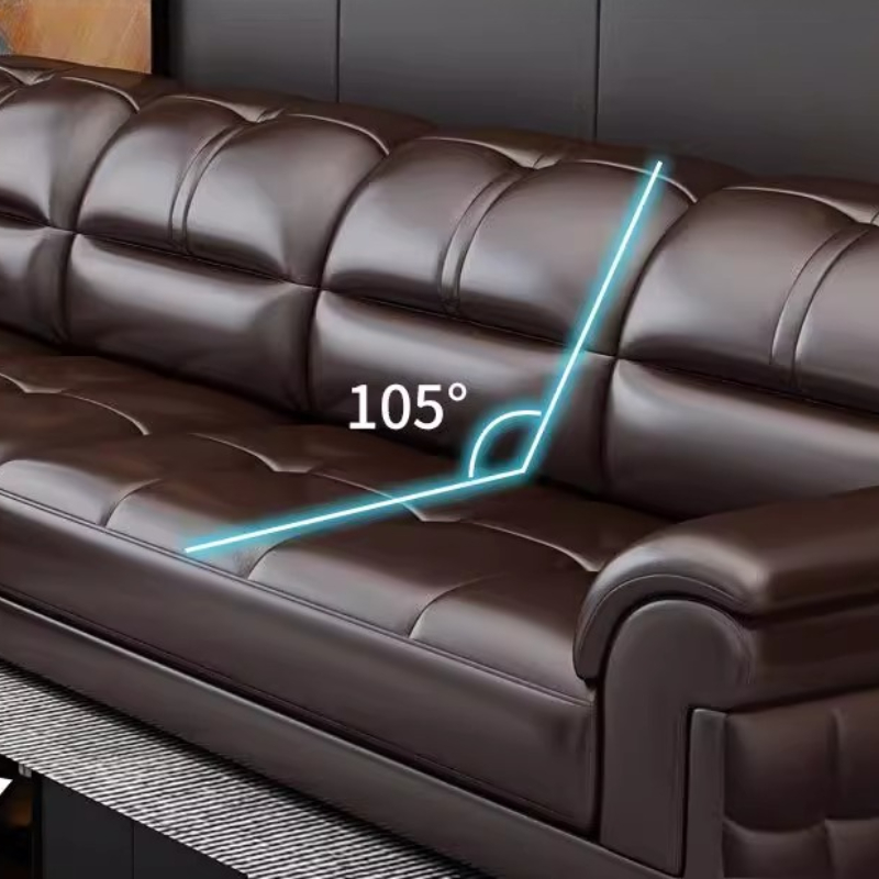 Sofás pequeños de cuero genuin - Home Cinema For Small Room reseña y precio
