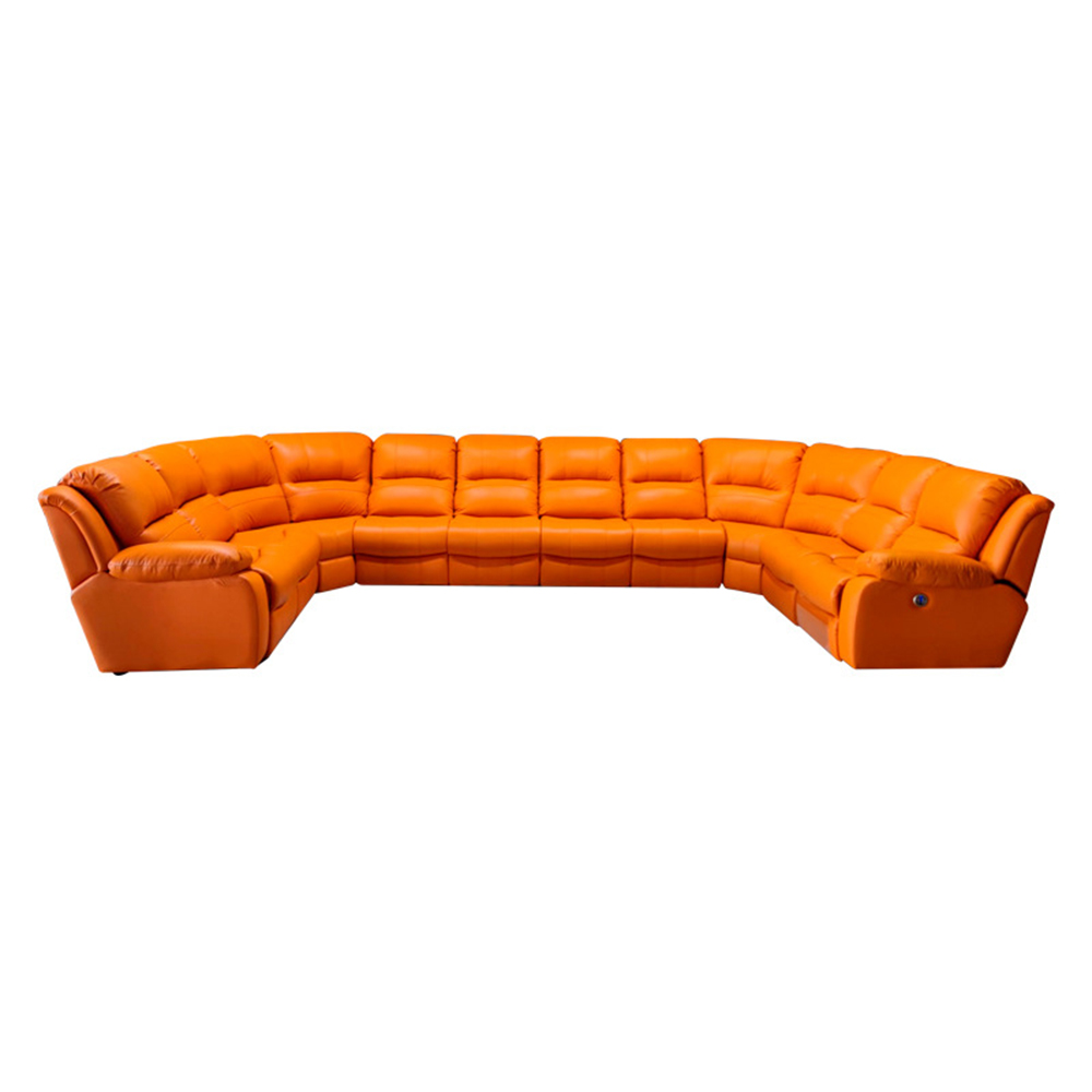 Sofá reclinable seccional de g - Home Cinema Theater reseña y precio