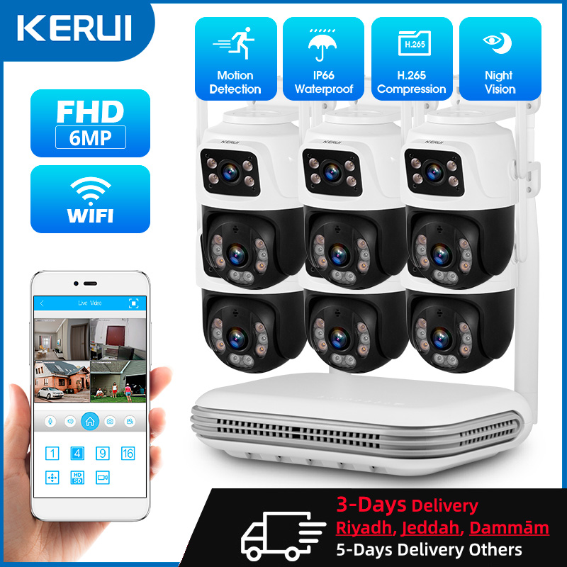 KERUI Impermeable 6MP HD Inalá - Home Cinema Hd reseña y precio
