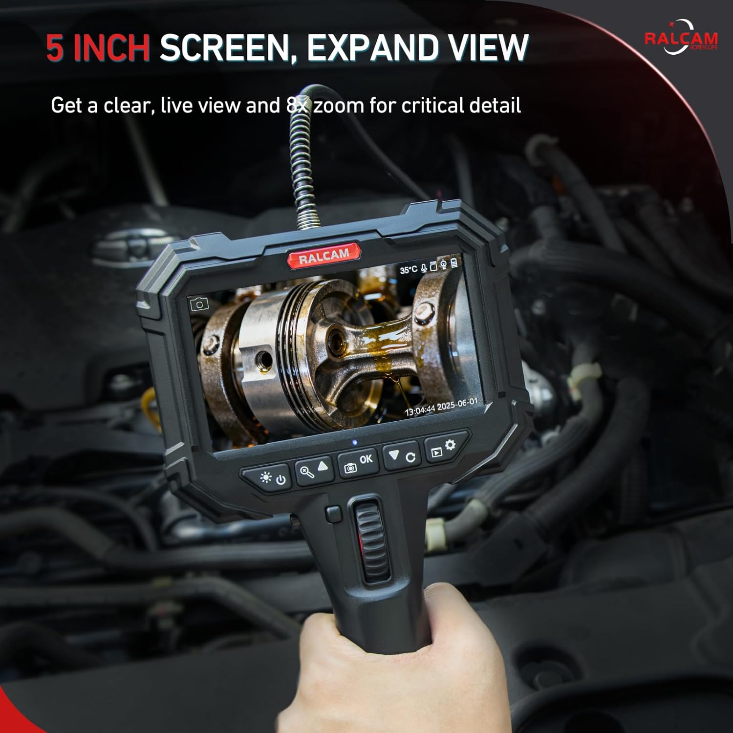 Cámara endoscópica Ralcam con  - Home Cinema Hd reseña y precio