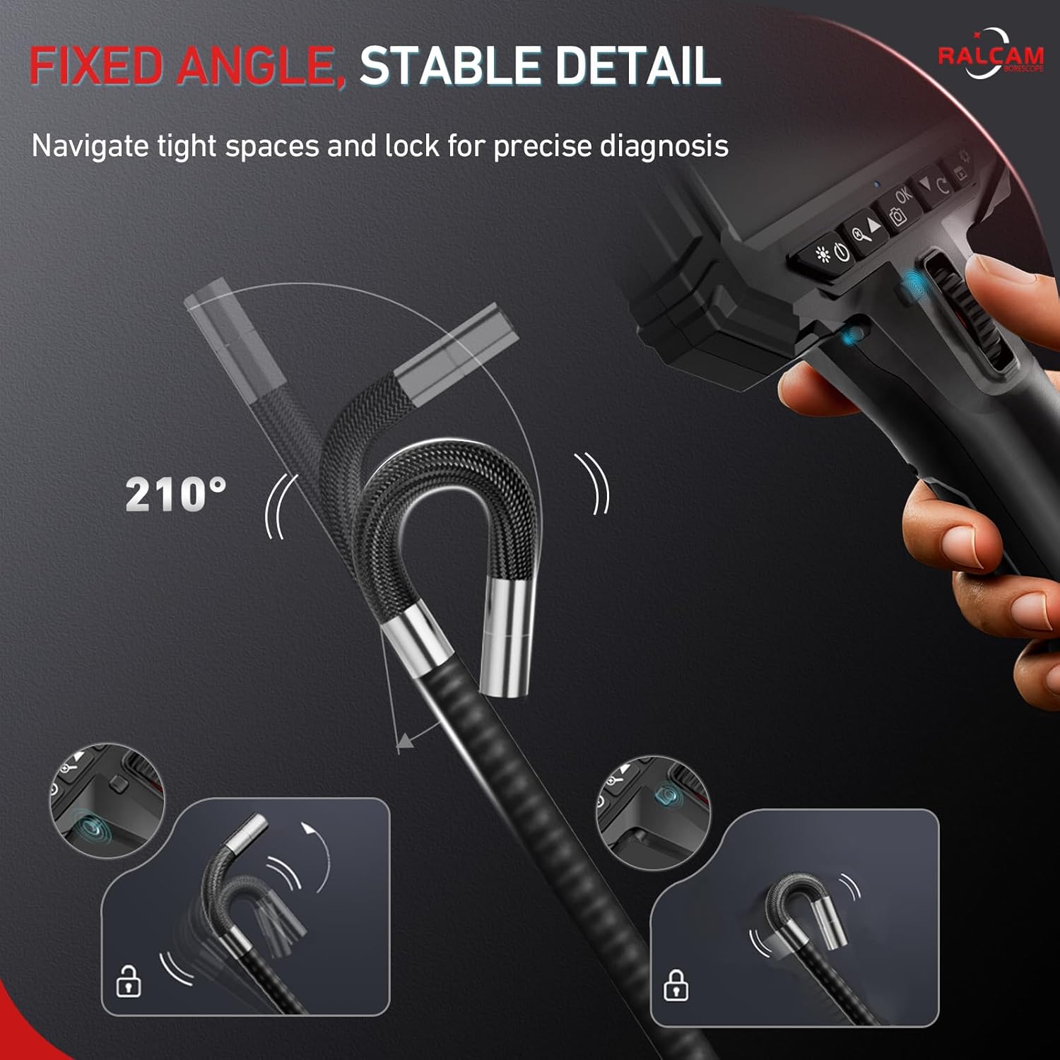 Cámara endoscópica Ralcam con  - Home Cinema Hd reseña y precio