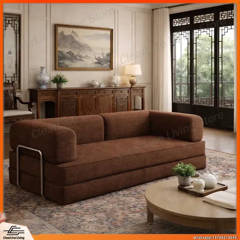 Sofá Cama de Tela de 2 Plazas  - Home Cinema For Small Room reseña y precio