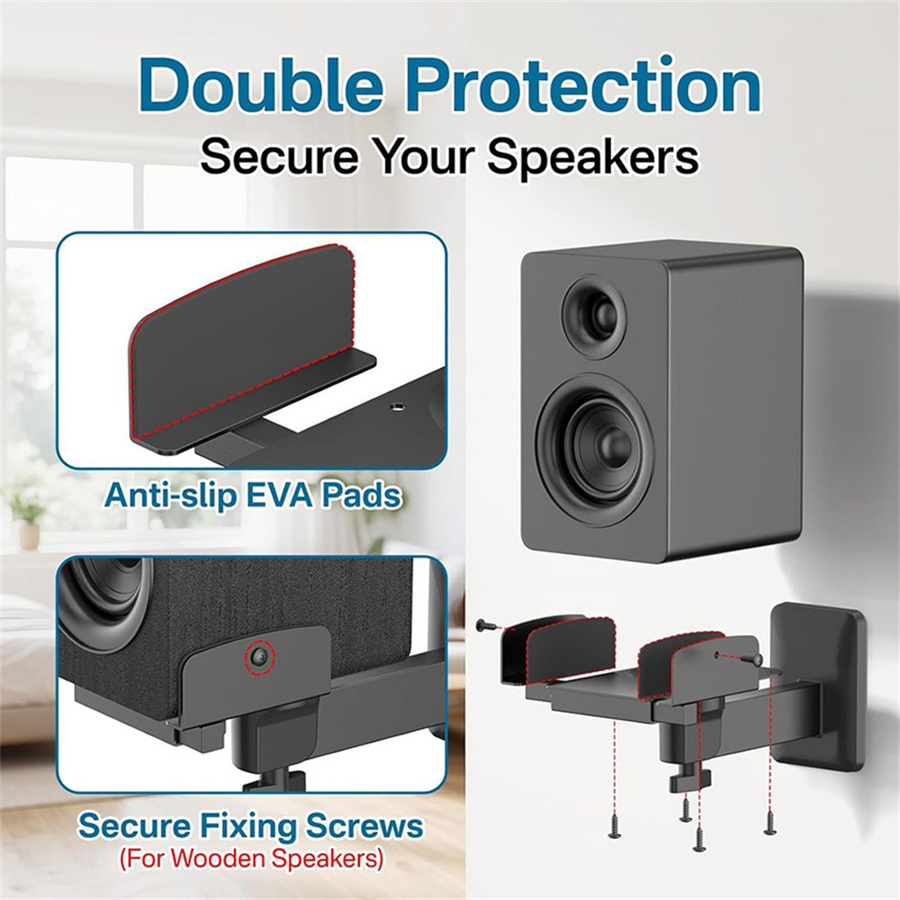 Altavoz de doble abrazadera, m - Wall Mount Speaker reseña y precio