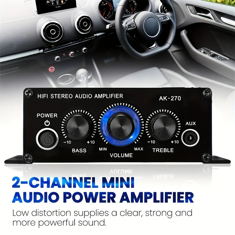 Mini Amplificador de Potencia  - Home Cinema Theater reseña y precio