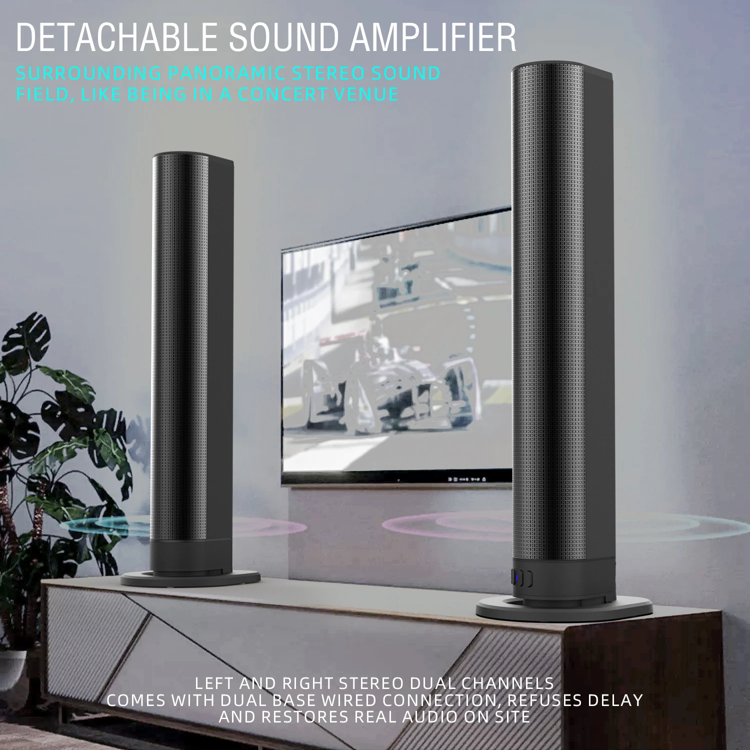 Barra de sonido FM, altavoces  - Home Cinema Of Soundbar reseña y precio