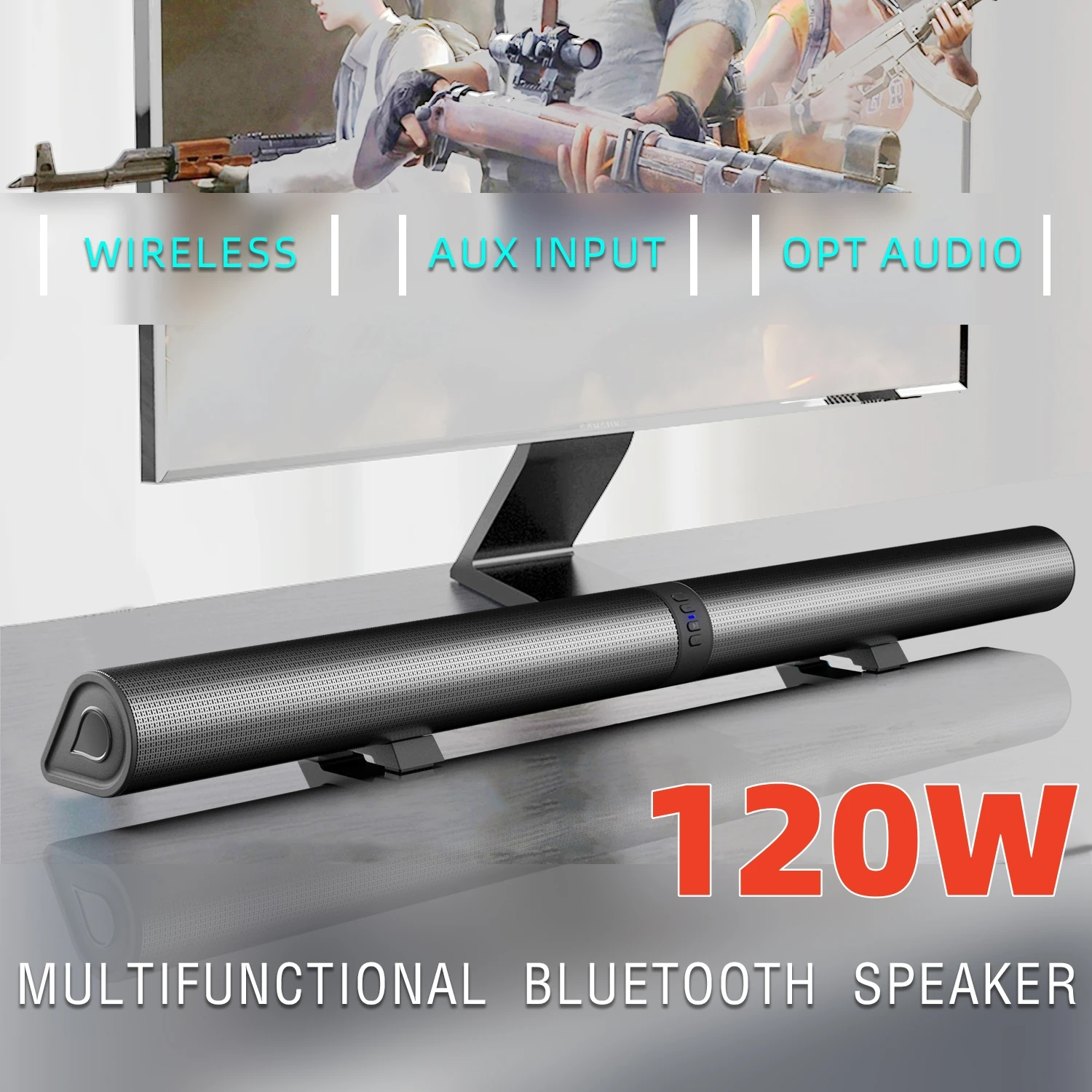 Barra de sonido FM, altavoces  - Home Cinema Of Soundbar reseña y precio